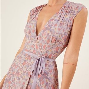 Reformation Haven Wrap Maxi Dress